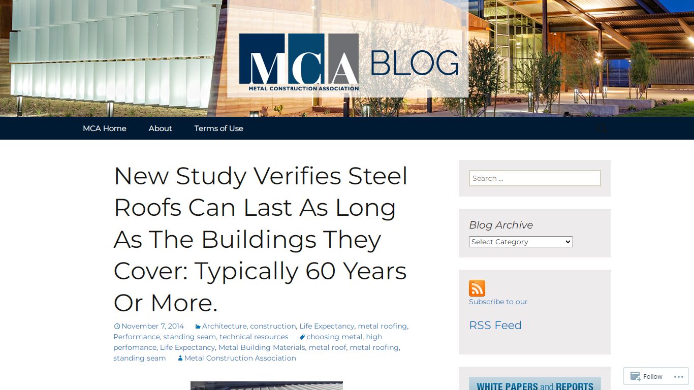 New Study Verifies Steel Roofs Can Last As Long As The Buildings They ...